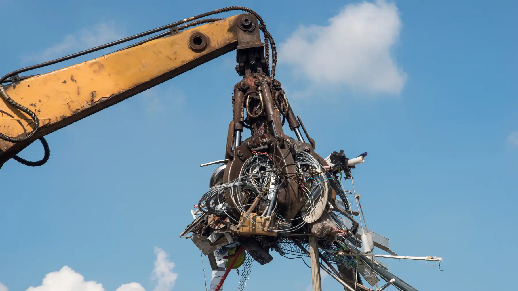 scrap metal pickup