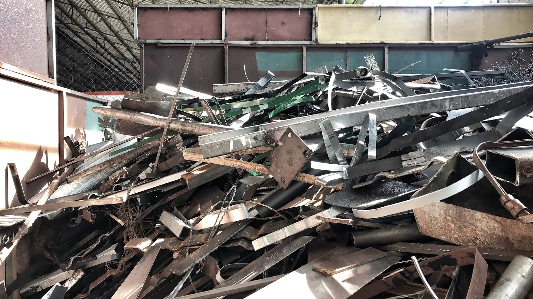 mixed scrap metal